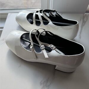 Torrid White Multi-Strap Flats